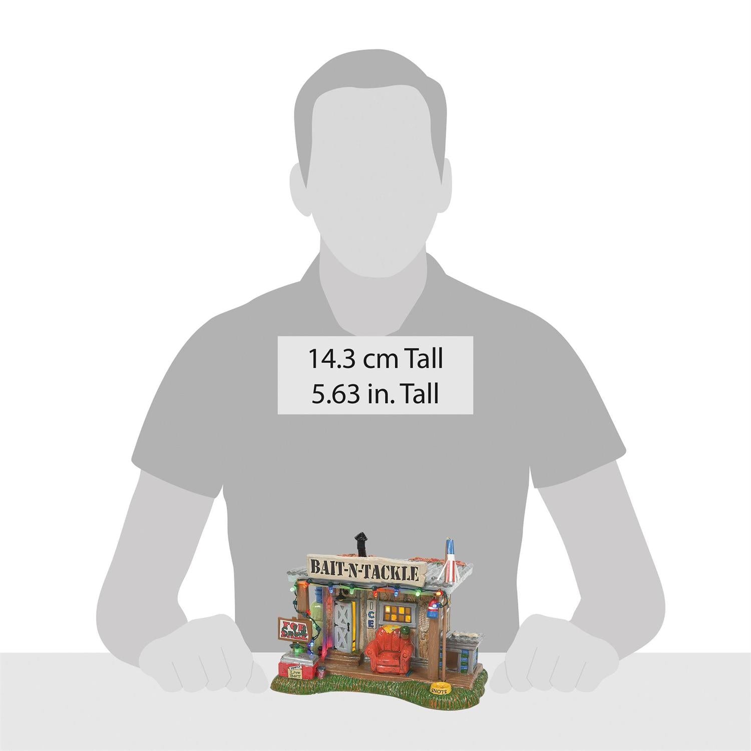 Snow Village Christmas Vacation Selling The Bait Shop #6011426